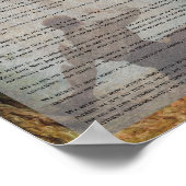 Document van de "artikelen van geloof"-schilderree poster (Hoek)