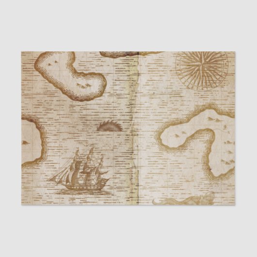 document voor het loskoppelen van scheepskaarten tissuepapier (Voorkant)