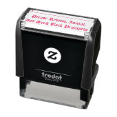DocumentReview Verzoek Rubber Stempel (Product)