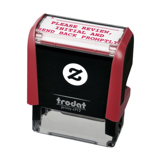 DocumentReview Verzoek Rubber Stempel (Product)