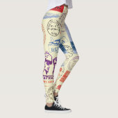  documentstempel decor set leggings (Rechts)