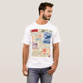  documentstempel decor set t-shirt (Voorkant volledig)