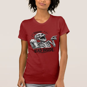 Dode Binnenkant Skelet T-shirt