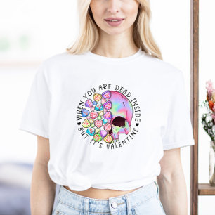 Dode binnenste Valentijnsdag T-shirt