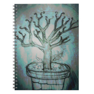dode bonsai boom notitieboek