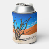 Dode boom in Deadvlei, Namibië Blikjeskoeler (Blikje Achterkant)