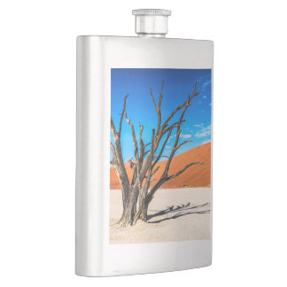 Dode boom in Deadvlei, Namibië Flacon