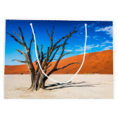 Dode boom in Deadvlei, Namibië Groot Cadeauzakje (Achterkant)