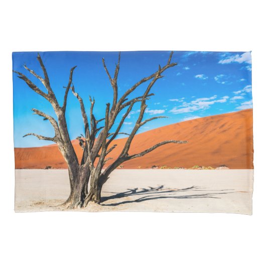Dode boom in Deadvlei, Namibië Kussensloop (Voorkant)