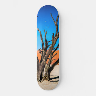 Dode boom in Deadvlei, Namibië Skateboard