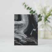 Dode boomstam briefkaart (Staand voorkant)