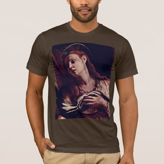 Dode Christus en Mary Magdalene door Bronzino Ange T-shirt (Voorkant)