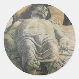 Dode Christus Ronde Sticker