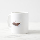 Dode cockroach koffiemok (Voorkant links)