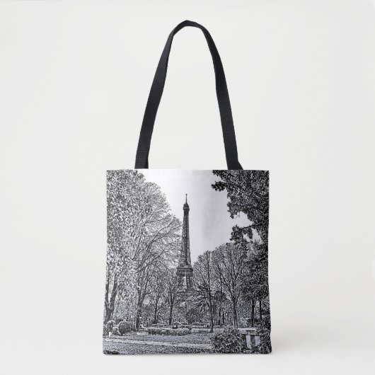 Dode EIFFELTOREN Draagtas (Voorkant)