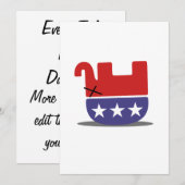 DODE Elephant GOP Kaart (Voorkant / Achterkant)