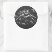 Dode fee door BurnsInHell Ronde Sticker (Tas)