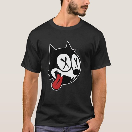 Dode Felix Kat T-shirt (Voorkant)