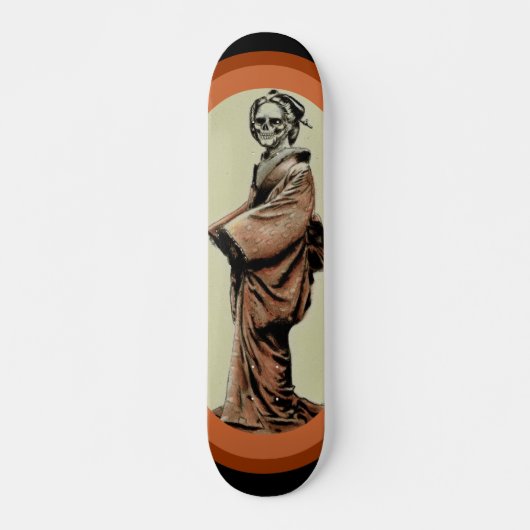 dode geisha kleur adj, I, 0, 0, 0 Skateboard (Voorkant)
