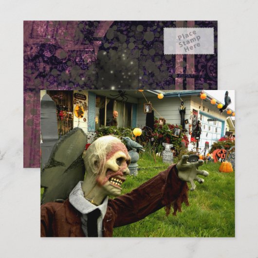 Dode groei briefkaart (Voorkant / Achterkant)