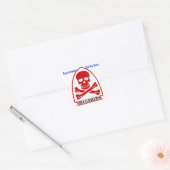 Dode harten Stickers (Envelop)