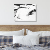 Dode hoofdtekst van het wetsdecreet Jesse James Ph Canvas Afdruk (Insitu (Slaapkamer))