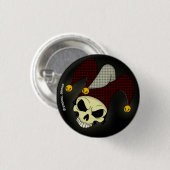 Dode Joker-knop (klein) Ronde Button 3,2 Cm (Voorkant /achterkant)
