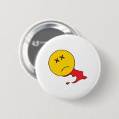 Dode Kop Ronde Button 5,7 Cm (Voorkant /achterkant)