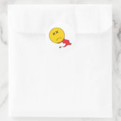 Dode Kop Ronde Sticker (Tas)
