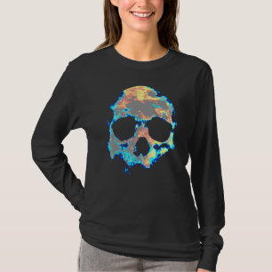 Dode mannetjes Doodskelet Botten Koel Huid T-shirt