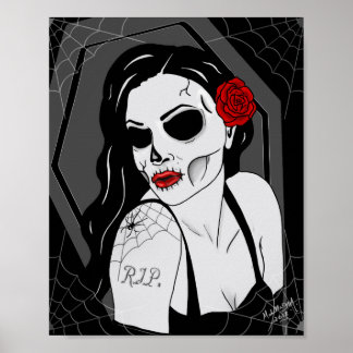Dode Pin-up Poster