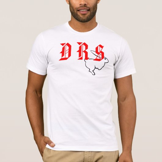 DODE RABBIT SOCIETY RED T-SHIRT (Voorkant)
