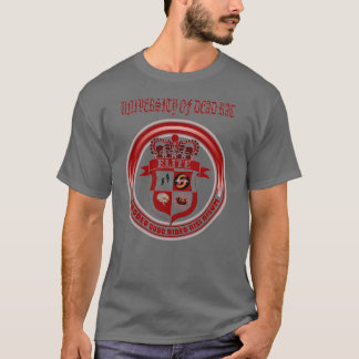 dode rat university logo t-shirt