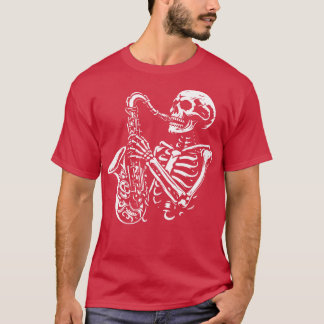 dode saxofonist t-shirt