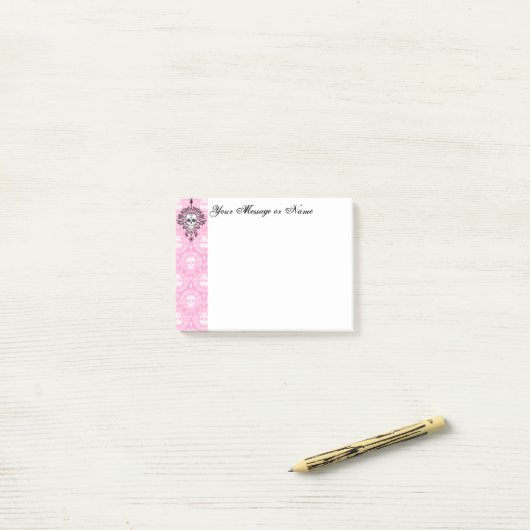 Dode schade - Aangepaste Post-it® notes suikersche (Op bureau)