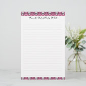 Dode schade - Aangepaste suikerrietkraam Briefpapier (Staand voorkant)