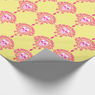 Dode schade - Chic Sugar Skulls Wrapping Paper Cadeaupapier