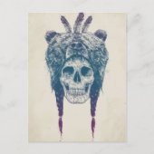 Dode shaman briefkaart (Voorkant)