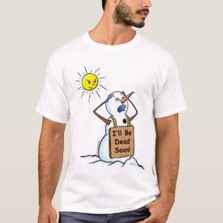 dode sneeuwman t-shirt