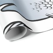 Dode vis cadeaupapier (Rol Hoek)