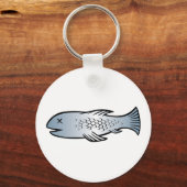 Dode vis sleutelhanger (Voorkant)