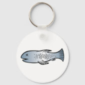 Dode vis sleutelhanger (Achterkant)