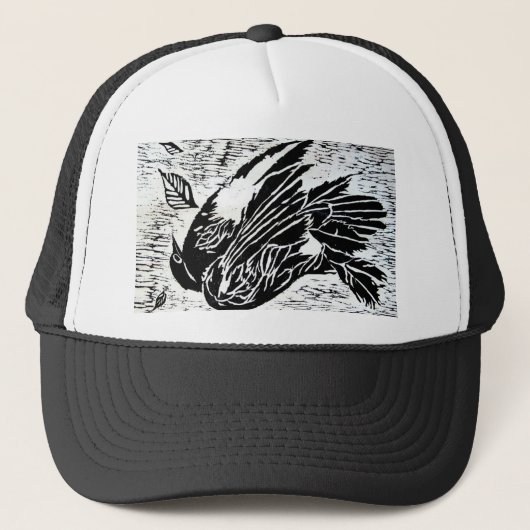 dode vogel trucker pet (Voorkant)