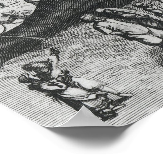 Dode walvis poster (Hoek)