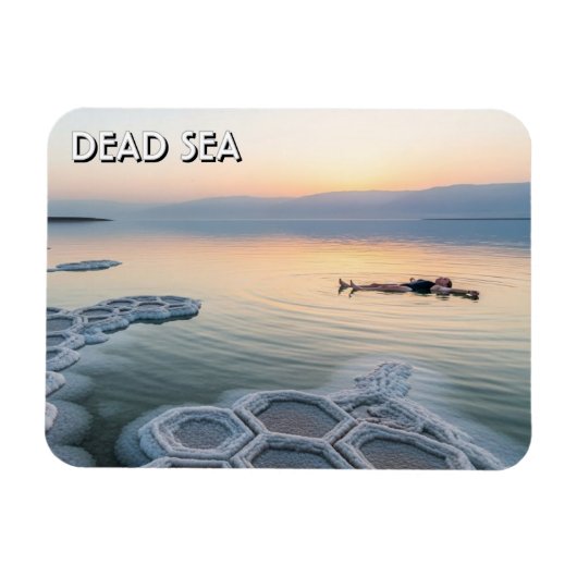 Dode Zee Jordanië Reizen Magneet (Horizontaal)