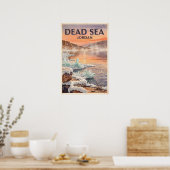Dode Zee Jordanië Reizen Poster (Keuken)