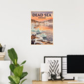 Dode Zee Jordanië Reizen Poster (Thuiskantoor)