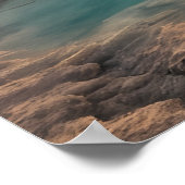 Dode Zee landschap Israël Poster (Hoek)