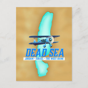 Dode Zee Reisposter Briefkaart