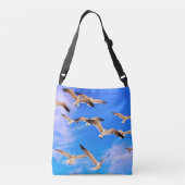 Dode Zeemeeuw Crossbody Tas (Achterkant)